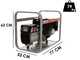 MOSA GE 8000 BBT - Generador de corriente a gasolina 6.4 kW - Continua 5.6 kW Trif&aacute;sico