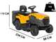 Stiga Estate 384 M - Tractor cortac&eacute;sped - Recogedor - Mulching - Motor ST350