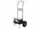 Vareador de aceitunas el&eacute;ctrico de bater&iacute;a Oliviero Flex Basic telesc&oacute;pico - p&eacute;rtiga de aluminio 220-340 cm