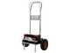 Juego completo: carretilla de mano portabater&iacute;as GeoTech + bater&iacute;a 100 Ah + cargador Telwin Touring 18