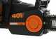 Worx WG385E Nitro - Electrosierra de bater&iacute;a 2x40V/4Ah + 2x40V/4Ah gratis - Espada de 40 cm