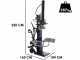 BullMach BM-LS-PTO 22 V - Astilladora de le&ntilde;a para tractor - Vertical