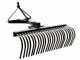 Blackstone B-LRK 150 - Rastrillo para tractor con enganche de 3 puntos