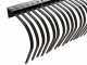 Blackstone B-LRK 180 - Rastrillo para tractor con enganche de 3 puntos