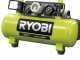 Ryobi R18AC-0 - Compresor de bater&iacute;a port&aacute;til - 18 V - BATER&Iacute;A Y CARGADOR NO INCLU&Iacute;DOS