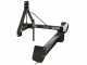 Cuchilla niveladora para tractor Blackstone B-GB 180 de rotaci&oacute;n sencilla 360&deg; y brazo orientable