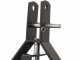 Cuchilla niveladora para tractor Blackstone B-GB 120 de rotaci&oacute;n sencilla 360&deg; y brazo orientable