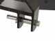 Cuchilla niveladora para tractor Blackstone B-GB 120 de rotaci&oacute;n sencilla 360&deg; y brazo orientable