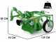 Bomet URSA - Arrancador de patatas para tractor - con salida trasera - criba oscilante - Para tractores con enganche de tres puntos