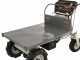 Carretilla el&eacute;ctrica de bater&iacute;a BlackStone BS-CAR 500 E-F - Bater&iacute;a de 48 V/25 Ah