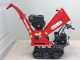 GeoTech-Pro BMS155 BS - Biotrituradora autopropulsada sobre carretilla de orugas - Motor B&amp;S XR2100