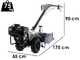 BullMach GEO 50 BS - Motocultor de gasolina - Brigs&amp;Stratton CR950 - 7HP