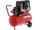 FIAC Super Silent 24 XS258 - Compresor de aire el&eacute;ctrico monof&aacute;sico silencioso, sin aceite - Motor 2 HP - 24 L