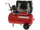 FIAC Super Silent 24 XS258 - Compresor de aire el&eacute;ctrico monof&aacute;sico silencioso, sin aceite - Motor 2 HP - 24 L