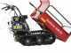 GeoTech-Pro BMS155 BS - Biotrituradora autopropulsada sobre carretilla de orugas  - Motor B&amp;S XR2100