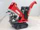 GeoTech-Pro BMS155 BS - Biotrituradora autopropulsada sobre carretilla de orugas  - Motor B&amp;S XR2100