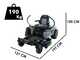 PROMO EGO ZT4201E-L Z6 - Tractor cortac&eacute;sped de bater&iacute;a 56V/40Ah - Giro cero