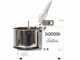 Famag Grilletta IM 6S/230 1 Velocidad - Amasadora de espiral 6 kg con cabezal abatible 