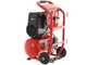FIAC Magnum XS258 - Compresor de aire el&eacute;ctrico monof&aacute;sico silencioso, sin aceite - Motor 2 HP - 10 L