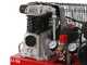 Fini Advanced MK 102-50-2M - Compresor de aire el&eacute;ctrico monof&aacute;sico de correa - Motor 2 HP - 50 L
