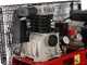 Fini Advanced MK 102-100-2M - Compresor de aire el&eacute;ctrico monof&aacute;sico de correa - Motor 2 HP - 100 L