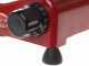 RGV Vintage 250 Roja -Cortadora de fiambre con cuchilla templada 250 mm - 140 W