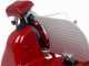RGV Vintage 250 Roja -Cortadora de fiambre con cuchilla templada 250 mm - 140 W