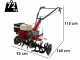 Benassi BL106H - Motoazada de gasolina 6.5 HP - Motor Honda GX200