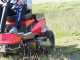 Tractor cortac&eacute;sped desbrozador el&eacute;ctrico CaRINO - Motor de bater&iacute;a 48V/200 Ah - Ancho de corte 110 cm