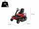 Tractor cortac&eacute;sped desbrozador el&eacute;ctrico CaRINO - Motor de bater&iacute;a 48V/200 Ah - Ancho de corte 110 cm