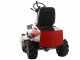 Tractor cortac&eacute;sped desbrozador el&eacute;ctrico CaRINO - Motor de bater&iacute;a 48V/200 Ah - Ancho de corte 110 cm