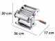 Imperia iPasta INOX - M&aacute;quina de hacer pasta manual - Pasta lisa