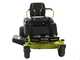 Tractor cortac&eacute;sped de bater&iacute;a Ryobi ZTR480ex de radio cero - Motor el&eacute;ctrico de bater&iacute;a 48V/100Ah - corte de 107 cm - 2en1