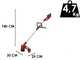 Einhell GE-LM 36 - Desbrozadora multifunci&oacute;n de bater&iacute;a - 18V - 2x 4Ah