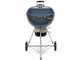 Weber Master Touch GBS C-5750 Slate Blue - Barbacoa de carb&oacute;n