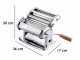Imperia Pastaia Italiana - M&aacute;quina de hacer pasta manual INOX