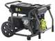 Pramac WX 6200 ES - Generador de corriente a gasolina con ruedas 5.8 kW - Continua 5.3 kW Monof&aacute;sica