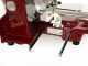 BERKEL B3- Cortadora de fiambre de volante con cuchilla de acero al cromo de 300 mm - Roja