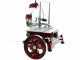 BERKEL B3- Cortadora de fiambre de volante con cuchilla de acero al cromo de 300 mm - Roja