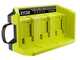 Cargador de bater&iacute;as RYOBI RY36C3PA de 3 puertos - 36V