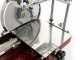 BERKEL B114 - Cortadora de fiambre de volante - Cuchilla de acero al cromo de 320 mm - Roja