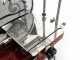 BERKEL B114 - Cortadora de fiambre de volante - Cuchilla de acero al cromo de 320 mm - Roja