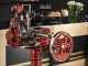 BERKEL B114 - Cortadora de fiambre de volante - Cuchilla de acero al cromo de 320 mm - Roja