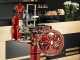 BERKEL B114 - Cortadora de fiambre de volante - Cuchilla de acero al cromo de 320 mm - Roja