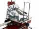 BERKEL B114 - Cortadora de fiambre de volante - Cuchilla de acero al cromo de 320 mm - Roja