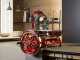 BERKEL B114 - Cortadora de fiambre de volante - Cuchilla de acero al cromo de 320 mm - Roja