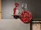BERKEL B114 - Cortadora de fiambre de volante - Cuchilla de acero al cromo de 320 mm - Roja