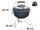 Weber Smokey Joe Premium Blu - Barbacoa de carb&oacute;n port&aacute;til