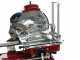 BERKEL TRIBUTE Roja - Cortadora de fiambre de volante - Cuchilla de acero cromado de 300 mm