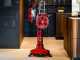 BERKEL TRIBUTE Roja - Cortadora de fiambre de volante - Cuchilla de acero cromado de 300 mm